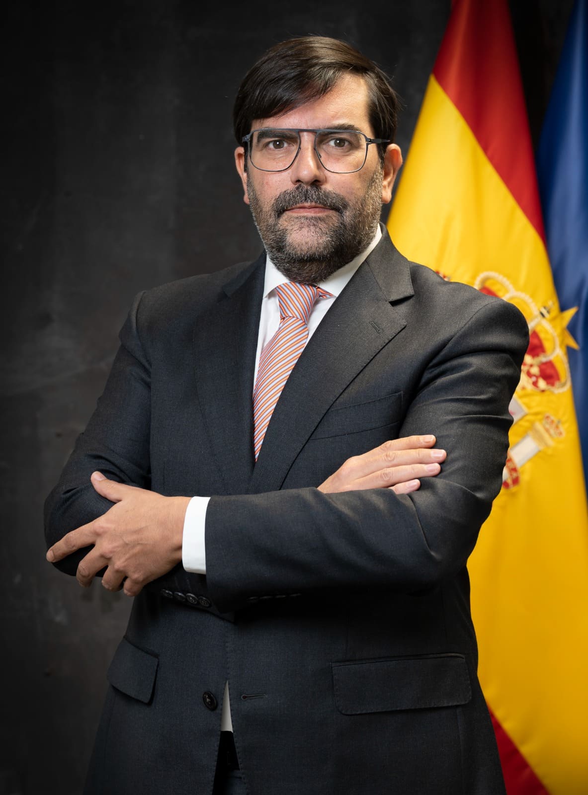 Primer plano de Juan Luis Gimeno Chocarro